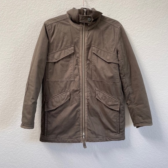 Madewell Modern Military Jacket olive Cargo size xs - Picture 3 of 5